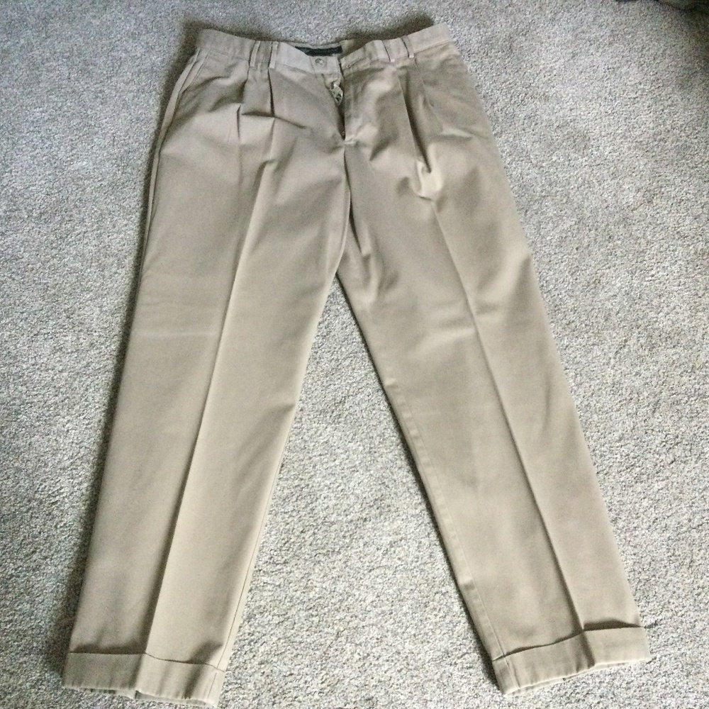 Mens Dockers Tan Khakis 38x34